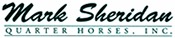 Mark Sheridan Quarter Horses, Inc. Logo