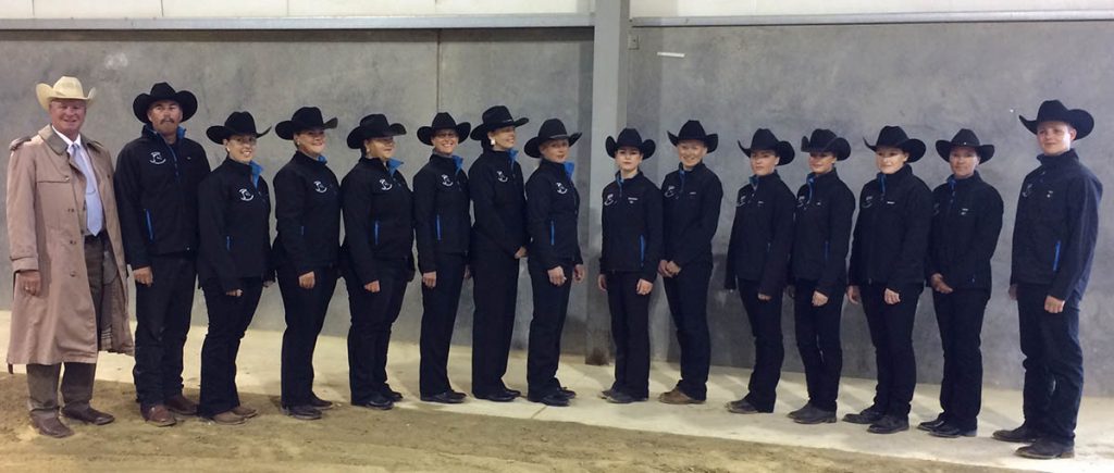 Coaching the New Zealand show team